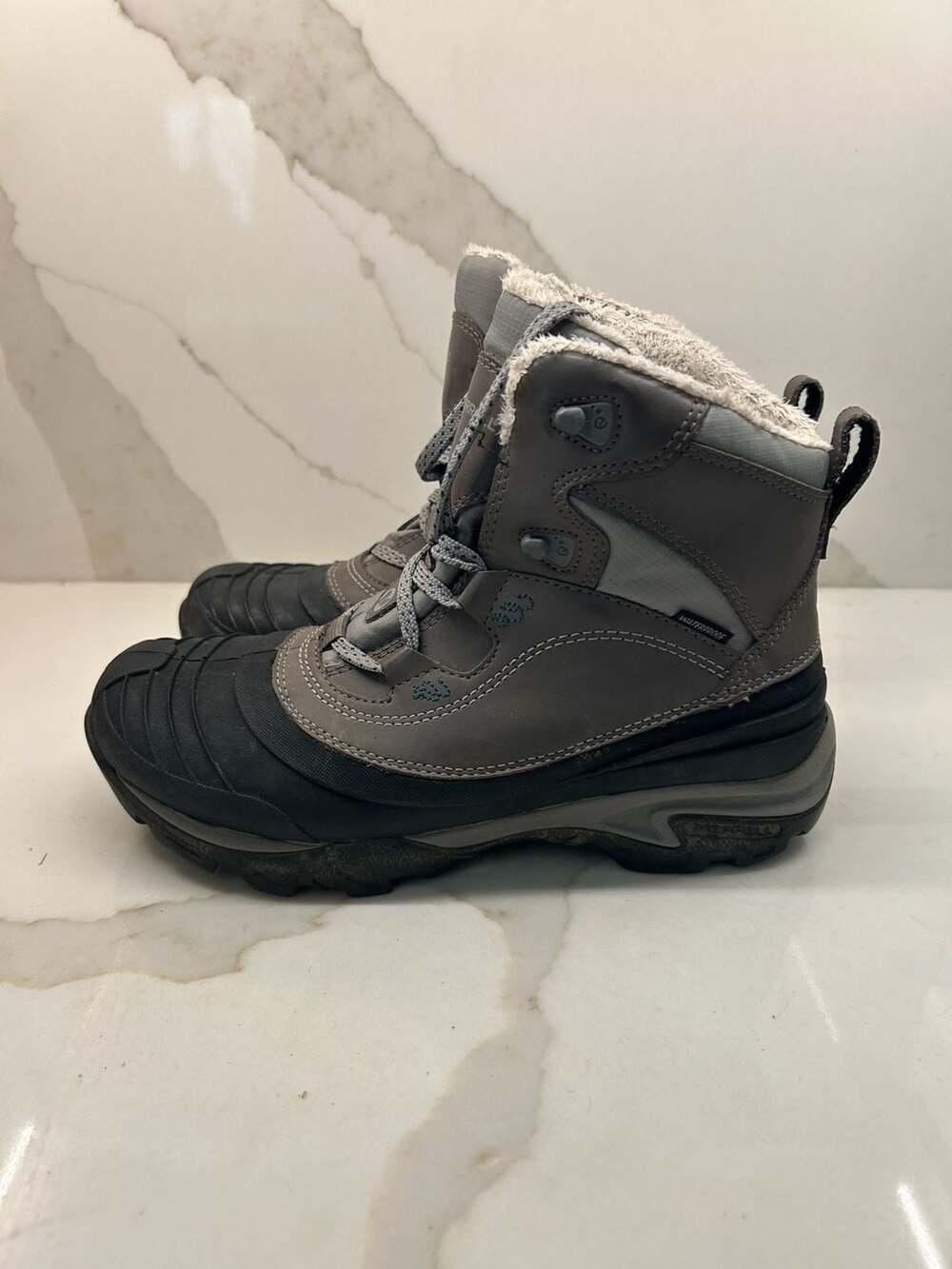 Merrell SnowBound Mid Waterproof Boots Womens Charcoal 6